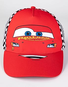 カーズ ライトニング・マックィーン ディズニー ピクサー キャップ 赤 ライトニング・マックィーン モチーフ！kladskap ディズニー